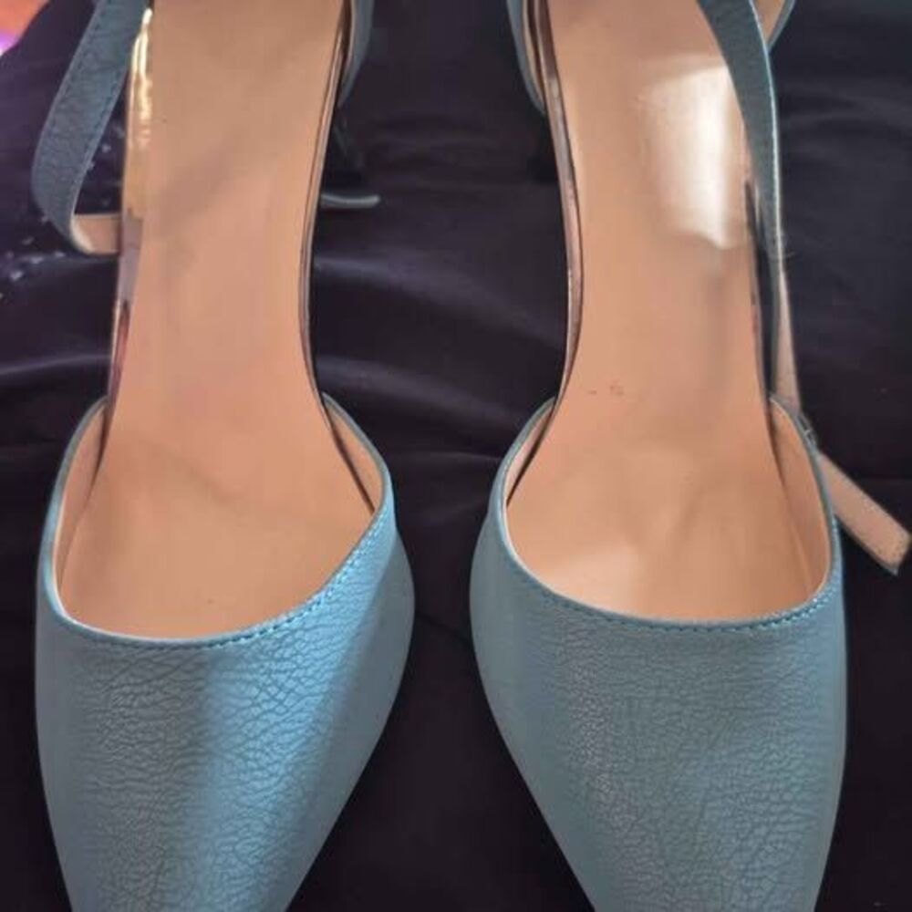 Jeweled Blue Pumps size 11